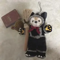 ダッフィー　ぬいば　黒猫　タグ有り