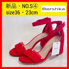 新品 S④ ベルシュカ Bershka サンダル ハイヒール チャンキーヒールのサムネイル