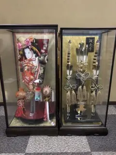 正月飾り「羽子板」と「破魔弓」のセット