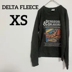 DELTA FLEECE 【XS】フリーストレーナー ダークグレー 長袖