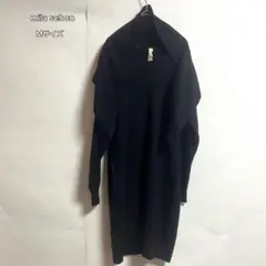 mila schön ミラ・ショーン 黒 ニットワンピース Mサイズ