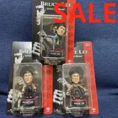 ブルース・リー フィギュア Little Big Heads 3セット新品未開封