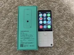 【SIMフリー】 Duoqin Qin F22 Pro ホワイト 箱付き
