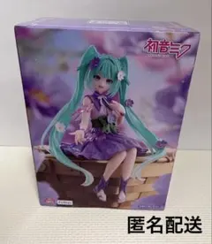初音ミク ぬーどるストッパー フィギュ Flower Fairy 紫のコスモス