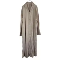 CIAOPANIC TYPY シャツワンピース ベージュ ゆったり 羽織り