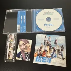 ME:I 山本すず佐々木心菜 Hi-Five CD+DVD トレカとカード付
