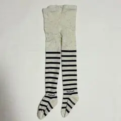 HusHusH キッズ タイツ ボーダー柄