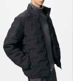 ユニクロ パフテックジャケットノンキルト ブラック