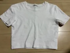 ZARA クルーネックミニTシャツ ホワイトのサムネイル