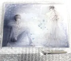 ヴァンパイア騎士　原画展　キャンバス　玖蘭枢　優姫 ヴァンパイア騎士memories #ヴァンパイア騎士 #vampireknight