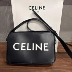 【新品】CELINE ブラックショルダーバッグのサムネイル