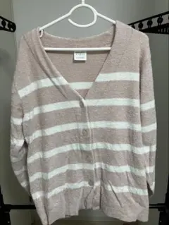 GELATO PIQUE ホットスムーズィーボーダーカーディガン