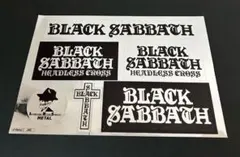☆激レア☆超貴重☆BLACK SABBATH☆ステッカー2種☆当時物☆