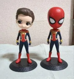 スパイダーマン　Qposket　フィギュアセット