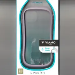 iPhone 14 耐衝撃 ケース ViAMO freely パープル