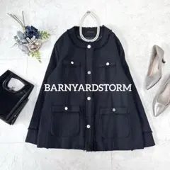 美品⭐︎BARNYARDSTORM ツイードジャケット　ネイビー　セレモニー　M