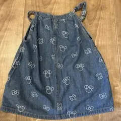 BABYDOLL デニムワンピース 90