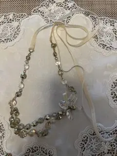 リボン ネックレス