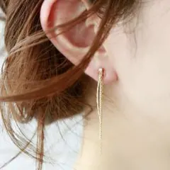 YUKI SLEEP tricot みつあみピアス - メルカリ