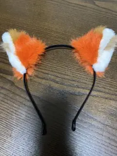 キツネ耳カチューシャ
