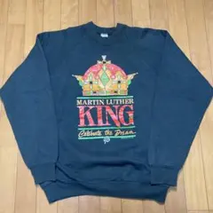 90s USA製 キング牧師 偉人 スウェット fruitoftheloom
