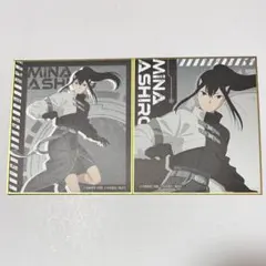 怪獣8号 サイバーパンク 色紙 ミナ