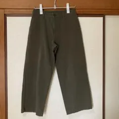 MUJIチノワイドパンツ