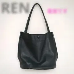 未使用⭐︎REN ダークブルー レザー トートバッグ 未使用⭐︎REN ダークブルー レザー トートバッグ 楽天市場