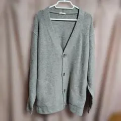 GU ブラッシュドヤーンカーディガン