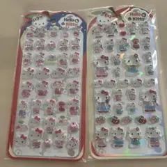 キティー硬いシール2種セット