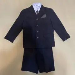 男の子 フォーマルスーツ 4点セット 110cm / ネイビー【週末限定セール】