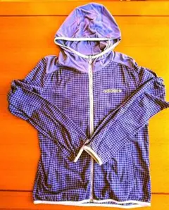 新品未使用❗ adidas アディダス ジップアップジャケット パープル×ブルー