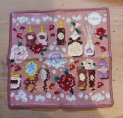 フェイラー ハンカチ ソワンドゥボーテ ピンク タオル シュニール バラ