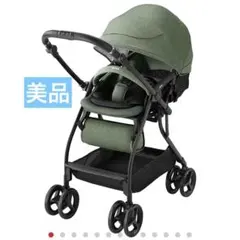 【美品・超軽量】アップリカ　ルンルンコンパクト　アニマルカーキ　限定モデル ルンルンコンパクト(ベビーザらス限定モデル) | ベビーカー