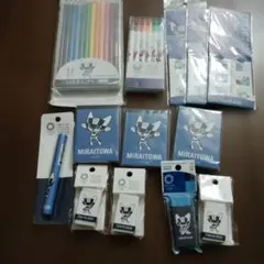 東京オリンピック文房具　色鉛筆　メモ帳　消しゴム　ミライトワのサムネイル