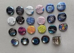 三代目JSB ライブグッズ　缶バッジ　銀テープ