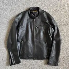 y2k Sheep Leather single riders jacket