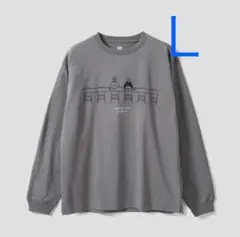 グレー 長袖カットソー