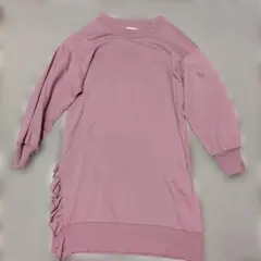 ブランシェス フリル付きワンピース 130cm