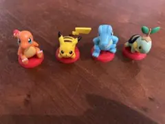 ポケモン フィギュアセット 4体 ピカチュウ ヒトカゲ ワニノコ ナエトル