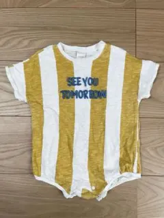 バースデイ futafuta 半袖ロンパース ベビー服 80