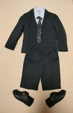 ELLE フォーマルスーツ 120cm 男の子 ネクタイ付き