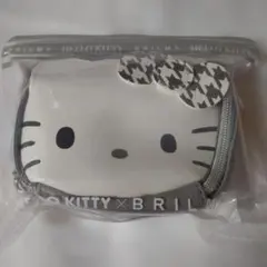 ハローキティ BRILMY グレー 約22.5×5×15cm未開封コスメポーチ