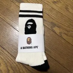 A BATHING APE ソックス　靴下　エイプ　マイロ