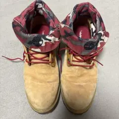 KING様専用　Timberland イエロー系ブーツ　UK8 26.5
