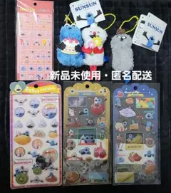 パペットスンスン、シール＆マスコットぬいぐるみまとめ売り