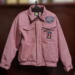 【良品】ハーレー・カスタムワッペンジャンパー ライダース