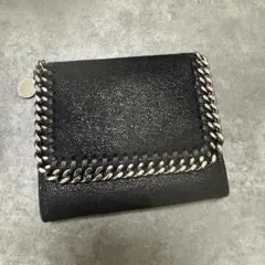 STELLA McCARTNEY ブラック 三つ折り財布