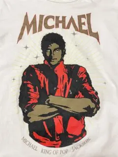 激レア赤】映画マイケル 記念品 Michael Jackson Tシャツ S - メルカリ