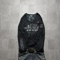 00s Y2K Archive VネックフェイクレイヤードTシャツ お兄系 - メルカリ